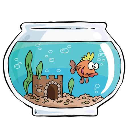 рыба, чаша, SWIN, вода, замок, песок Dedmazay - Dreamstime