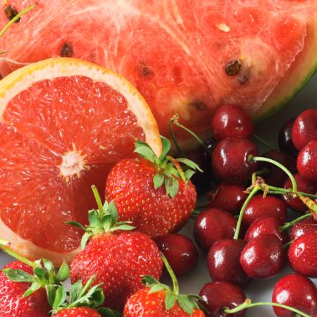 красный, фрукты, манго, дыня, вишня, вишня Adina Chiriliuc - Dreamstime