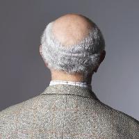 Pixwords изображение с лысый человек, назад, голова, волосы Photographerlondon
