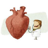 сердце, врач, консультант, красный, стетоскоп Jrcasas