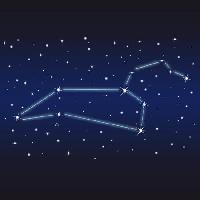 Pixwords изображение с звезды, небо, природа, ночь, линии Eva Gründemann - Dreamstime