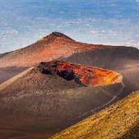 вулкан, извержение, пустыня, природа, кратер, пейзаж Martin Molcan (Martinmolcan)