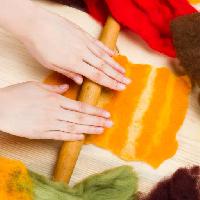 Pixwords изображение с руки, повар, варка, выпечка, красный, оранжевый, палки, лес Natallia Khlapushyna (Chamillewhite)