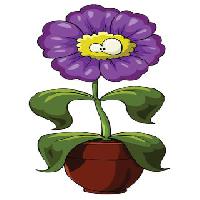 Pixwords изображение с цветок, Боун, фиолетовый, глаза, зеленые, Dedmazay - Dreamstime