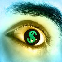 Pixwords изображение с деньги, доллар, глаз, бровей Andreus - Dreamstime