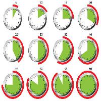 Время, часы, секунды, во-вторых, зеленый, красный, круг Rasà Messina Francesca (Francy874)