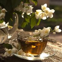 Pixwords изображение с чашка, чай, цветок, цветы, напиток Lilun