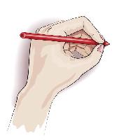 рука, ручка, записи, пальцы, карандаш Valiva