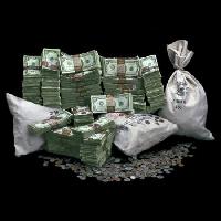 Pixwords изображение с деньги, сумка, монеты Linda Bair - Dreamstime
