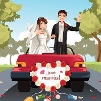 Pixwords изображение с в браке, Mariage, жена, муж, машина, мужчина, женщина Artisticco Llc - Dreamstime