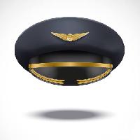 Pixwords изображение с шляпа, кепка, капитан, золотой, черный, тень Viacheslav Baranov (Batareykin)