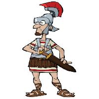 Pixwords изображение с разведчик, воин, меч, шлем, старый Dedmazay - Dreamstime
