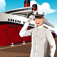 Pixwords изображение с лодки, яхты, человек, капитан, человек, красный, небо Artisticco Llc (Artisticco)