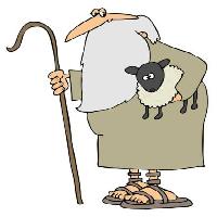 Pixwords изображение с овцы, борода, мужчина, обувь, трость Caraman - Dreamstime