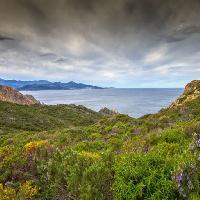Pixwords изображение с природа, пейзаж, море, океан, зеленый, небо, гроза Jon Ingall (Joningall)
