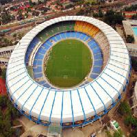 Pixwords изображение с арена, футбол, зеленый, стадион, город, игра, Megumi - Dreamstime