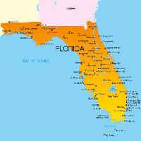государства, страны, США, Флорида, карта Ruslan Olinchuk (Olira)