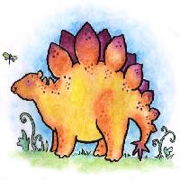 Pixwords изображение с динозавр, животных, дикая, бабочки, мультфильм Linda Duffy (Easystreet)
