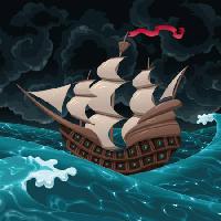 Pixwords изображение с море, океан, корабль, красный Danilo Sanino - Dreamstime