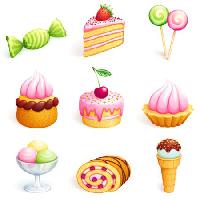 Pixwords изображение с торт, сладости, конфеты, мороженое, пирожное Rosinka - Dreamstime