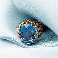 Pixwords изображение с кольцо, камень, алмаз, золото, драгоценности, ювелирные изделия, синий Elen