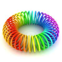 Pixwords изображение с радуга, цвета, игрушки, круглые Sergii Godovaniuk - Dreamstime