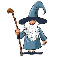 Pixwords изображение с шляпа, старик, человек, палка, трость, синий Anton Brand - Dreamstime